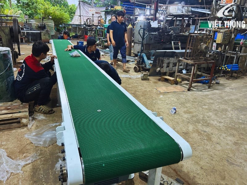 Băng tải PVC nhám